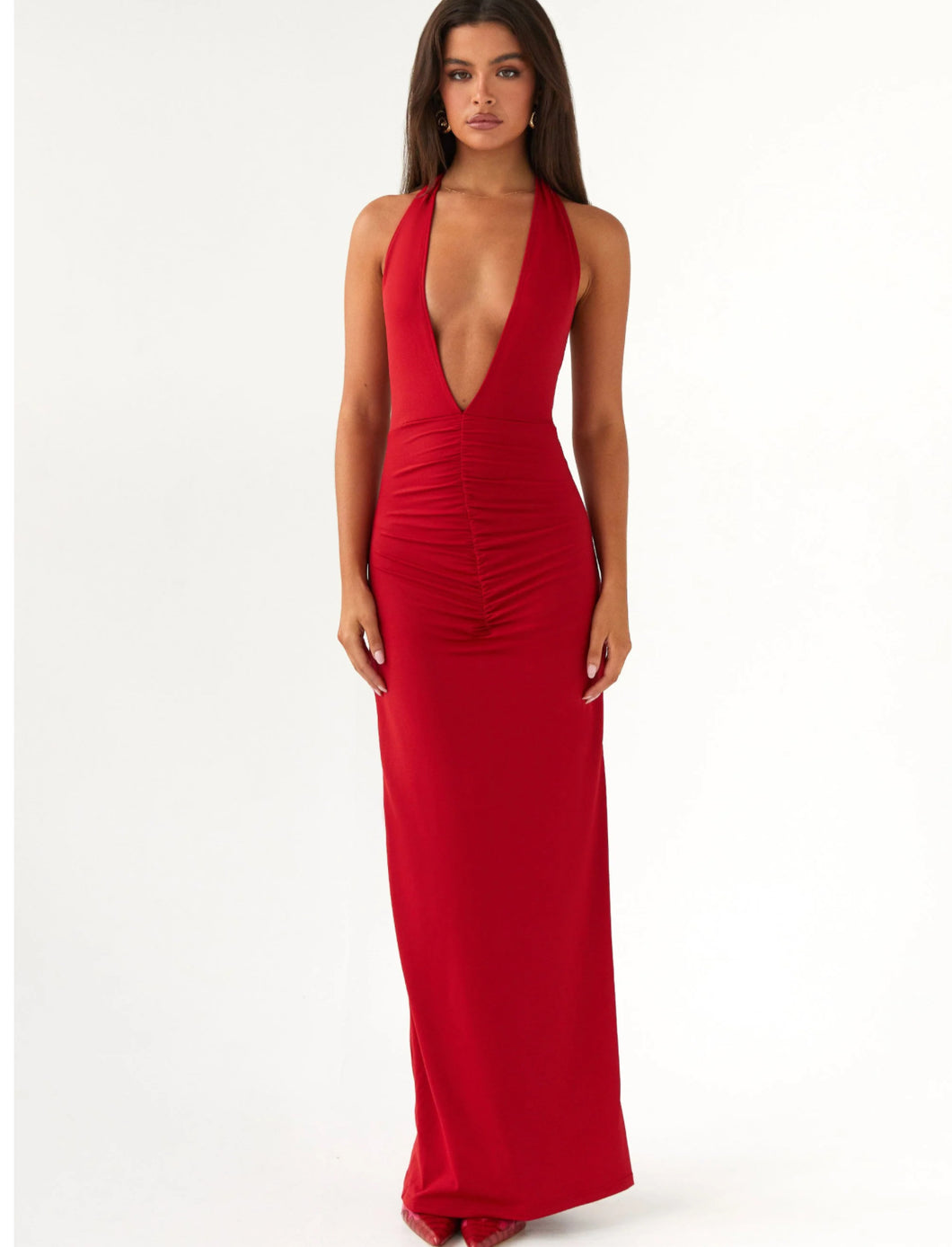 Peppermayo - Whisked Away Halterneck Maxi Dress