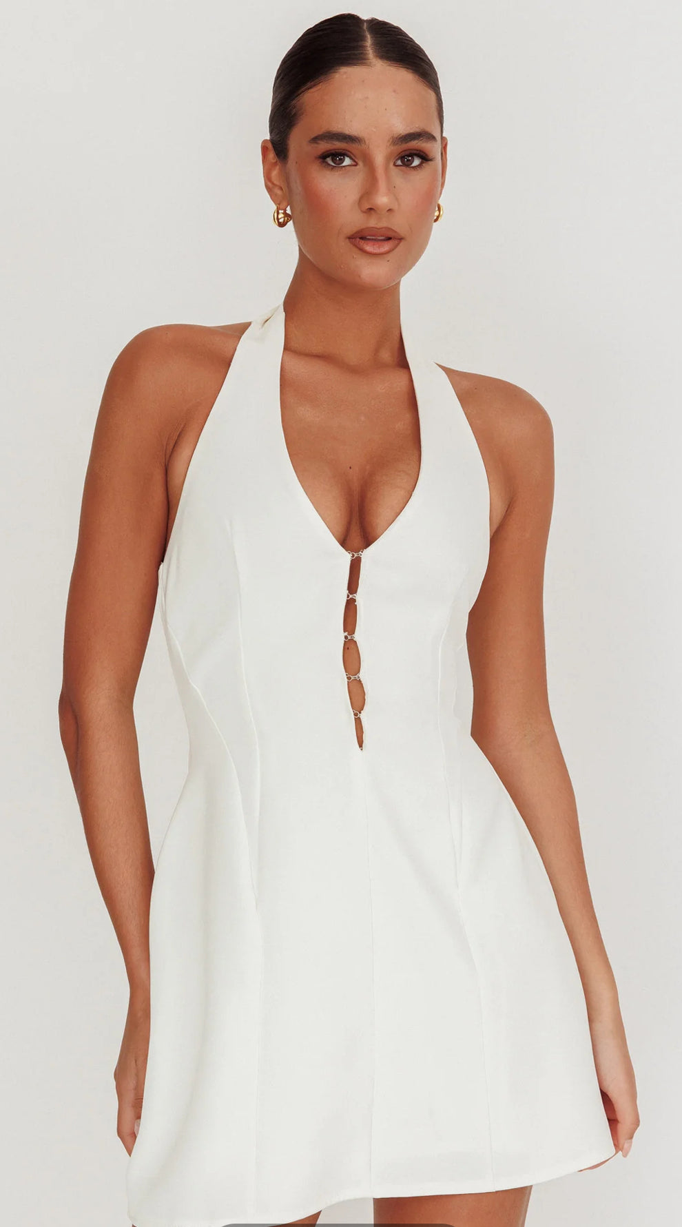 Saints & Secrets - Elisabet Halterneck Mini Dress