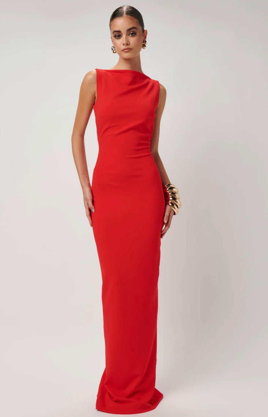 Effie Kats- Verona Gown Red