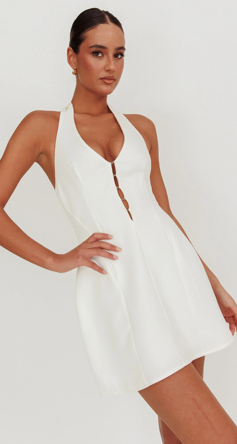 Saints & Secrets - Elisabet Halterneck Mini Dress