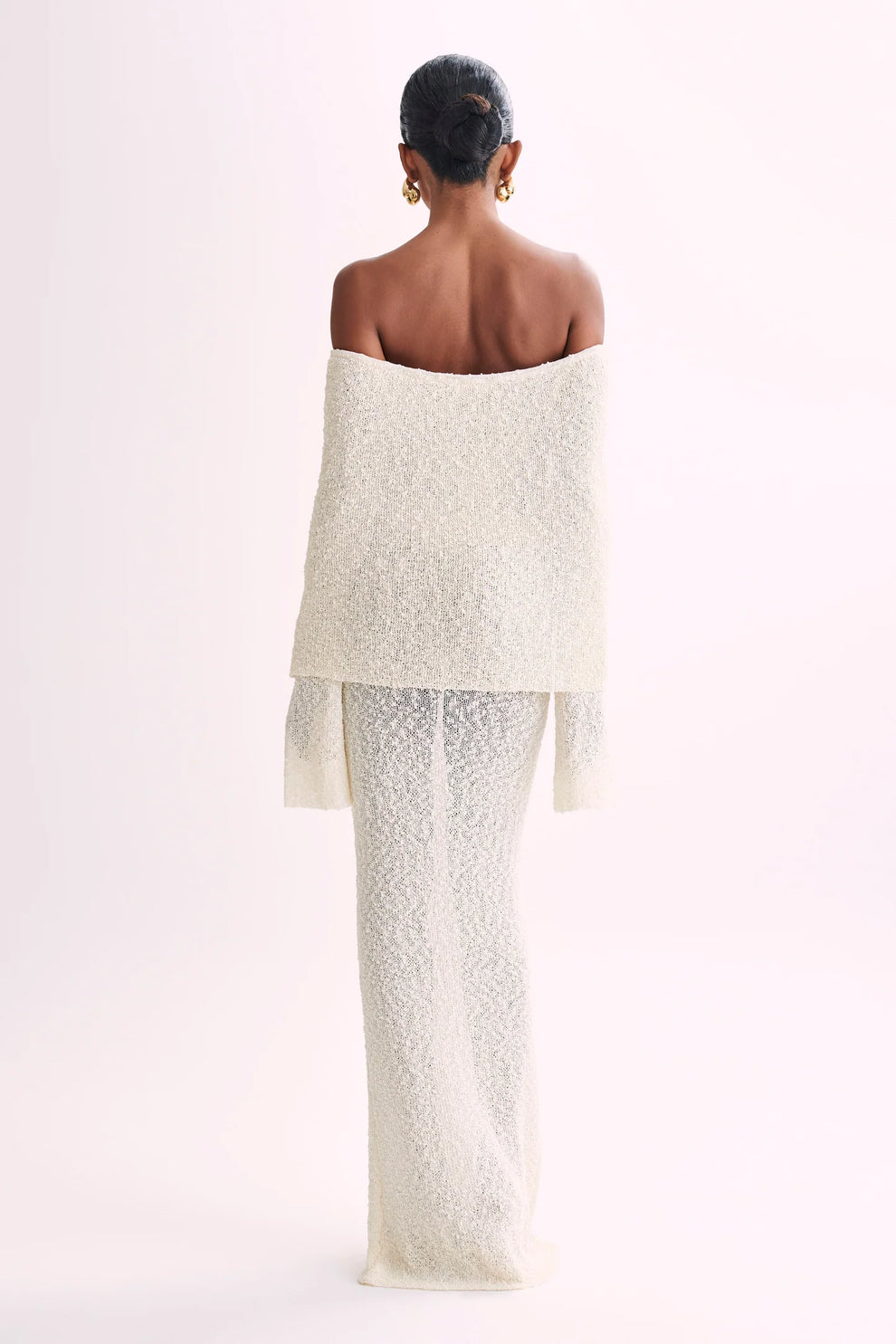 Meshki- Marisol Off Shoulder Maxi Dress