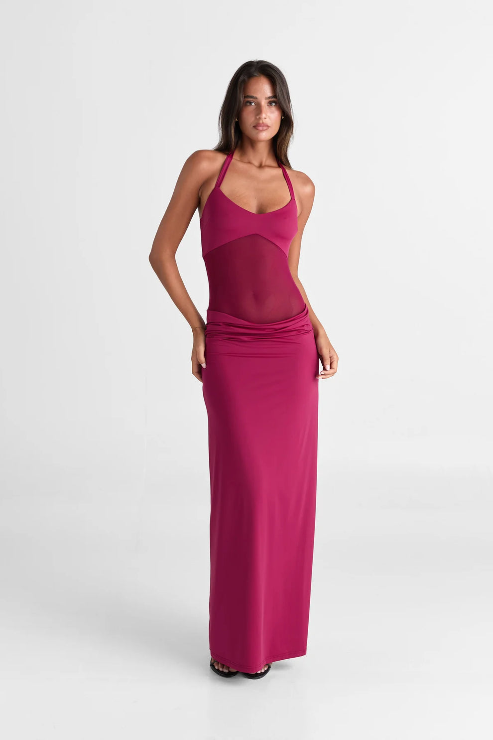 Sasha Therese- Sariya Maxi Dress Ruby
